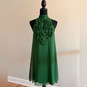 nu Collective Women's Dress Size S Casual Green Babydoll Dress